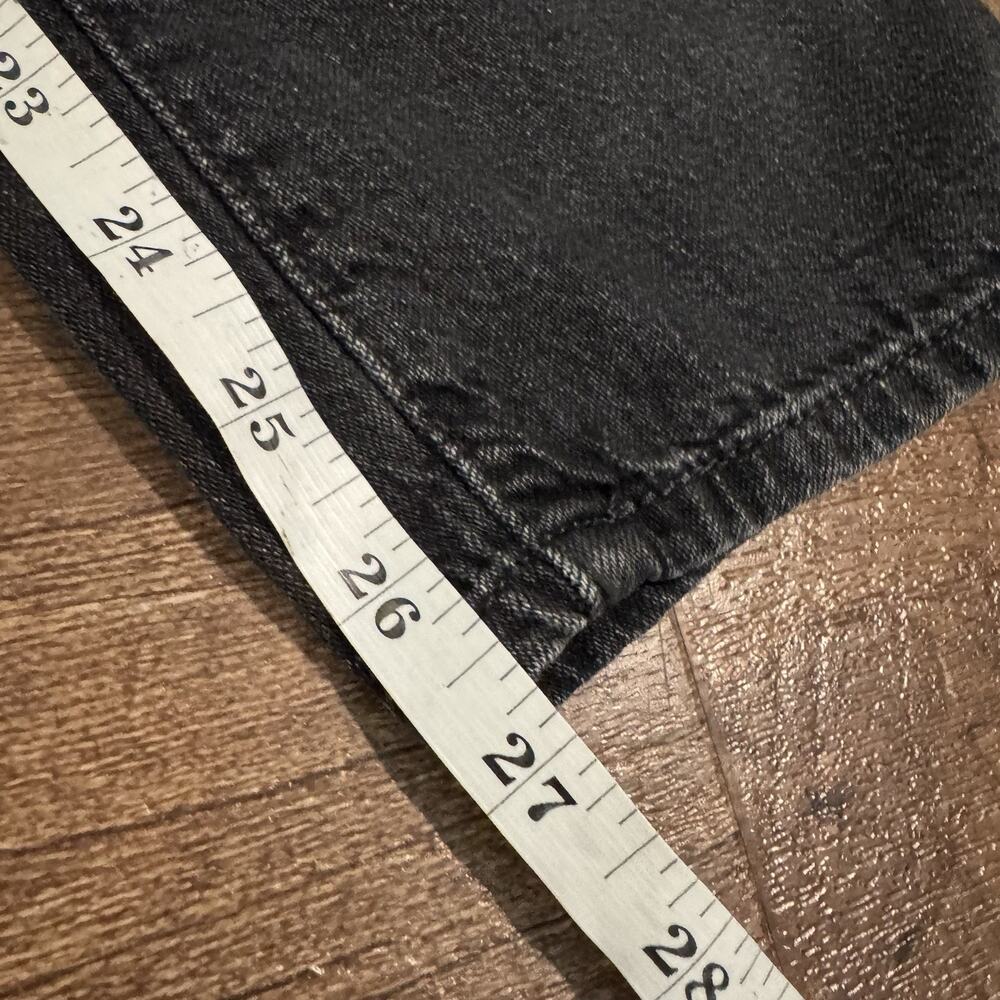 Levi's Baggy Dad Mid Rise Straight Leg Tapered Paperbag Waist Snap Zip Fly READ - Picture 12 of 12